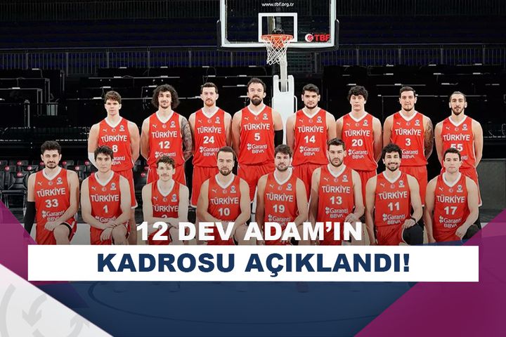 12 Dev Adam’ın Avrupa Şampiyonası eleme kadrosu açıklandı!