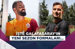 Galatasaray'ın yeni sezon forma tanıtımı yapıldı