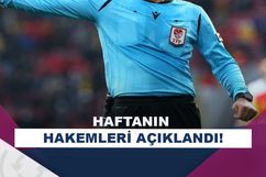 Trendyol Süper Lig’de 7. haftanın hakemleri açıklandı!