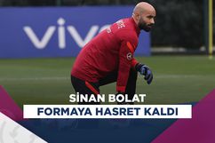 Sinan Bolat, kulübünde 7 maçtır forma giyemiyor