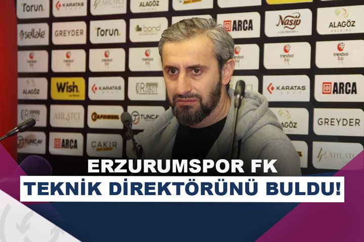 Erzurumspor FK’da Serkan Özbalta dönemi!