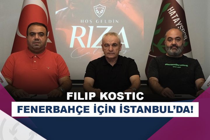 Hatayspor’un yeni teknik direktörü Rıza Çalımbay!