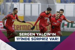 Sergen Yalçın, Erzurumspor 11'ini belirledi!