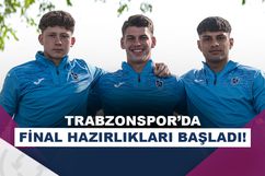 Trabzonspor, Gençlik Ligi finaline hazırlanıyor!