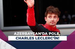F1 Azerbaycan GP’de pole pozisyonunun sahibi Charles Leclerc!
