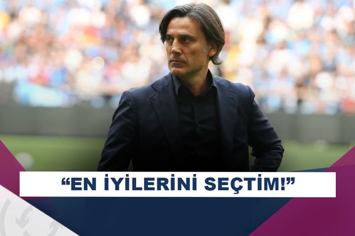 Vincenzo Montella: Milli takımda da belirli dengeler olabiliyor!