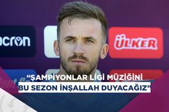 Trabzonsporlu Edin Visca'dan Şampiyonlar Ligi açıklaması