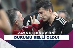 Beşiktaş, Bakhtiyor Zaynutdinovun sağlık durumumu açıkladı!