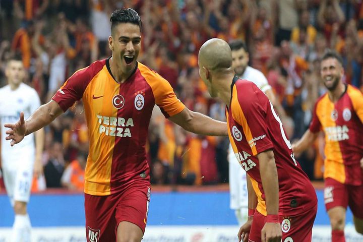 'Falcao, Galatasaray'ın kahramanı'
