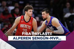 FIBA'dan Alperen Şengün'e MVP göndermesi!