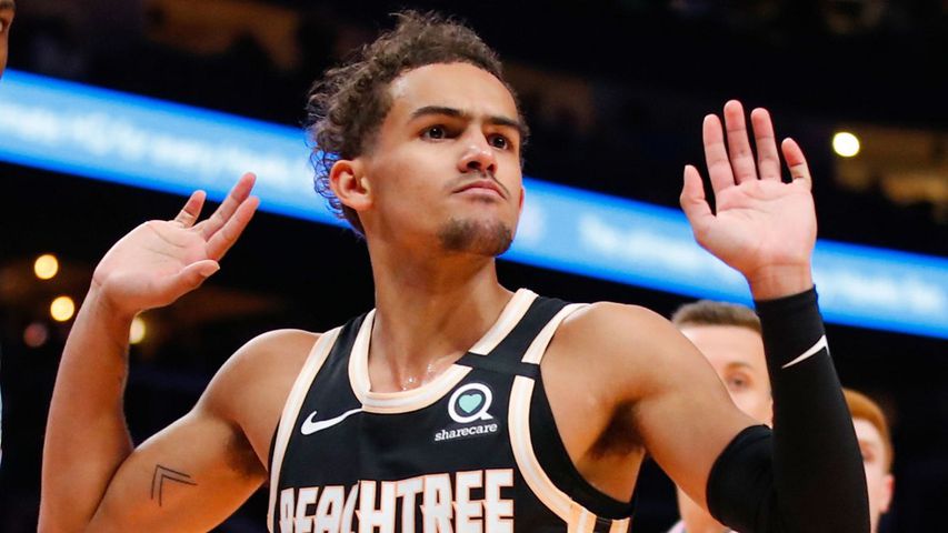 Trae Young şut atmadan duramıyor