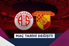 Fraport TAV Antalyaspor - Göztepe maçı 2 Mayıs Pazar’a alın