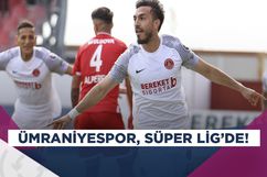 Ümraniyespor, Spor Toto Süper Lig’e yükseldi!