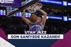 Utah Jazz son saniyede kazandı