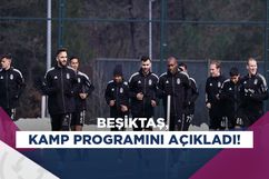 Beşiktaş, 6 hazırlık maçı oynayacak! İşte kamp programı…