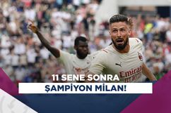 Milan, 11 sene sonra Serie A şampiyonu oldu!