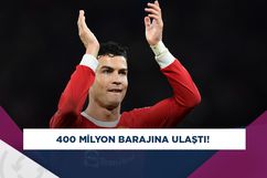 Cristiano Ronaldo, sosyal medyada rekorunu geliştiriyor!