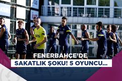 Fenerbahçe’de 5 futbolcu sakatlandı! Joao Pedro…