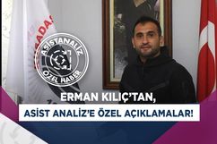 Erman Kılıç, Asist Analiz’in sorularını yanıtladı!
