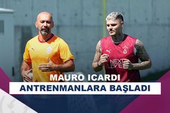 Mauro Icardi, antrenmanlara geri döndü