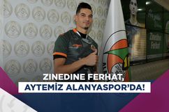 Aytemiz Alanyaspor, Zinedine Ferhat’ı transfer etti!